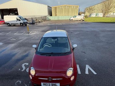 Used Fiat 500 69 HP (50 kW) 2013 Red Hatchback
