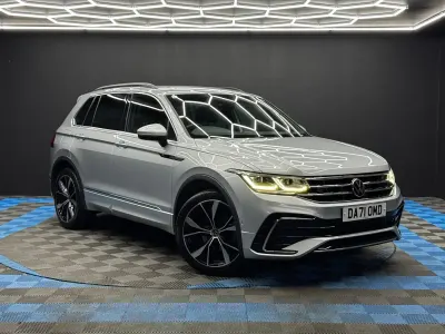 Used VW Tiguan R-line 150 HP (110 kW) 2021 Silver SUV