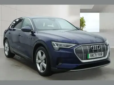 Used Audi e-tron Advanced 230 kW (313 HP) 2022 Blue SUV