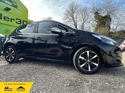 Used Peugeot 208 Allure Premium 82 HP (60 kW) 2018 Black Hatchback