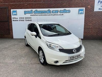 Used Nissan Note Tekna 90 HP (66 kW) 2014 White Hatchback
