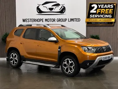 Used Dacia Duster Prestige 114 HP (83 kW) 2018 Orange SUV
