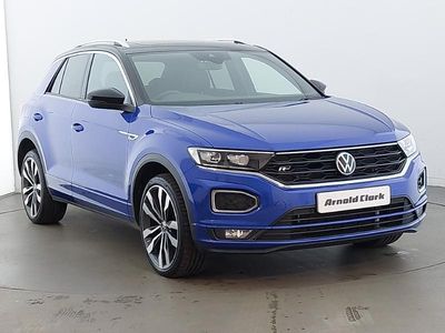 Used VW T-Roc R-line 190 HP (139 kW) 2022 Blue SUV