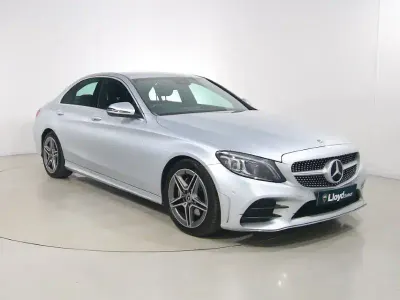 Used Mercedes C200 AMG Line Premium 181 HP (133 kW) 2019 Silver Sedan