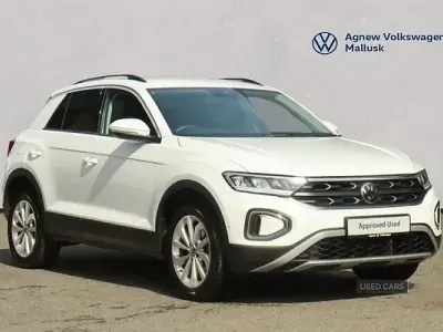 Used VW T-Roc Match 115 HP (84 kW) 2025 White SUV