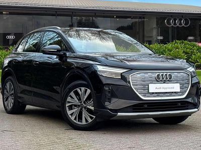 Black Used 2024 Audi Q4 e-tron Sport SUV | £29,250 (Fair price)