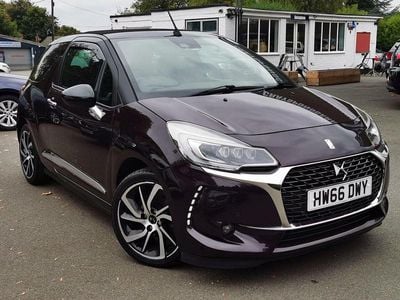 Used DS Automobiles DS3 Cabriolet Prestige 130 HP (95 kW) 2018 Mauve/purple Cabriolet
