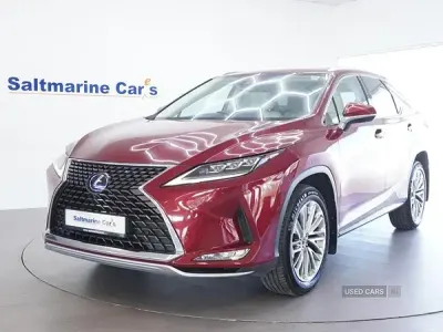 Used Lexus RX450hL 2020 Red Estate