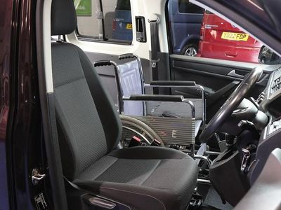 Used VW Caddy Life 2017 Purple MPV