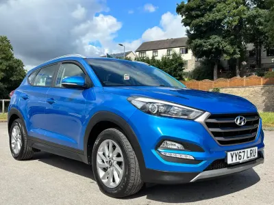 Used Hyundai Tucson SE 2017 Blue SUV