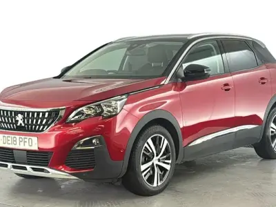 Used Peugeot 3008 Allure 120 HP (88 kW) 2018 Red SUV