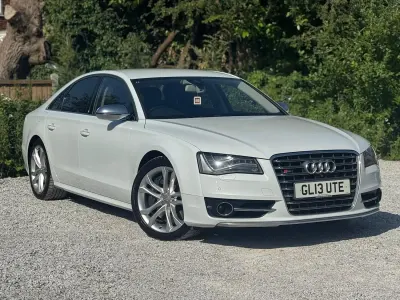 Used Audi S8 Advanced 2013 White Sedan