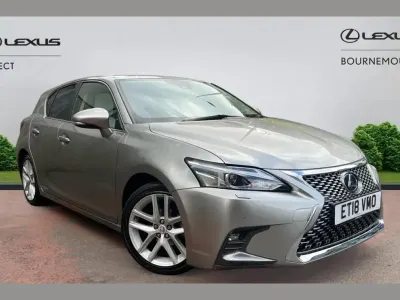 Used Lexus CT200h 136 HP (100 kW) 2018 Silver Hatchback