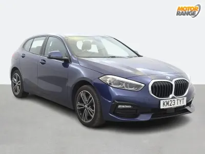 Used BMW 118 Sport Line 2023 Blue Hatchback