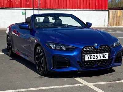 Used BMW 420 M Sport 181 HP (133 kW) 2025 Blue Cabriolet