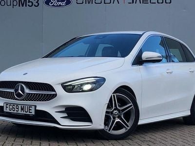 Used Mercedes B200 AMG line 163 HP (119 kW) 2019 White MPV