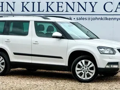Used Skoda Yeti SE L 110 HP (80 kW) 2016 White SUV