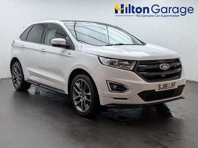 White Used 2018 Ford Edge ST-Line SUV | £16,350 (Fair price)