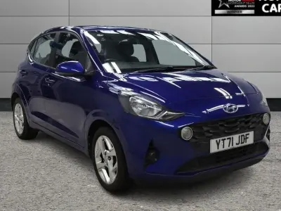 Usado Hyundai i10 SE 84 CV (61 kW) 2021 Azul Utilitario