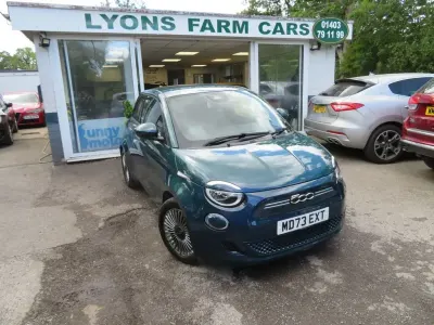 Used Fiat 500e 86 kW (118 HP) 2023 Green Hatchback