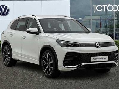 White Used 2024 VW Tiguan R-line SUV | £31,295 (Good price)