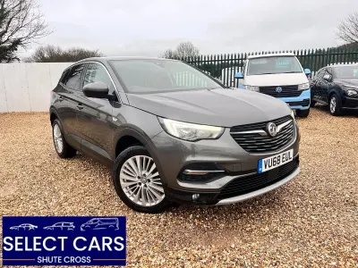 Used Vauxhall Grandland X S 130 HP (95 kW) 2018 Grey SUV