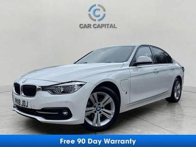 Used BMW 330e Sport Line 2018 White Sedan