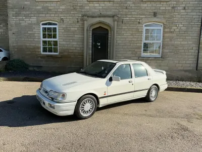 Used Ford Sierra RS 120 HP (88 kW) 1992 White Sedan
