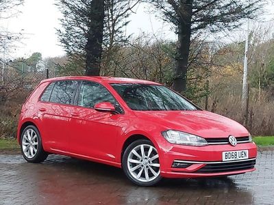 Red Used 2018 VW Golf VII GT Hatchback | £13,498 (Fair price)