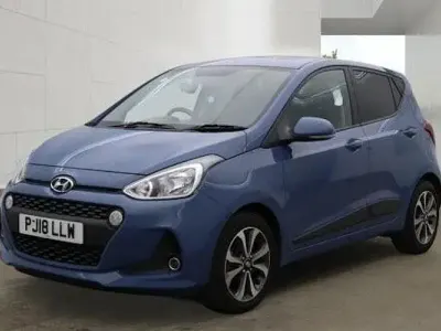 Used Hyundai i10 Premium SE 88 HP (64 kW) 2018 Blue Hatchback