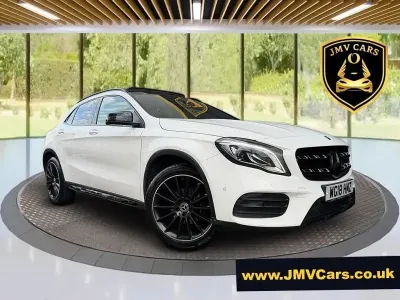 Usado Mercedes GLA200 AMG Line Premium Plus 156 HP (114 kW) 2018 Branco SUV