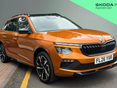 Used Skoda Kamiq Monte Carlo 150 HP (110 kW) 2026 Orange SUV