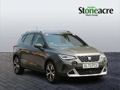 Used Seat Arona Xperience Lux 110 HP (80 kW) 2023 Green SUV