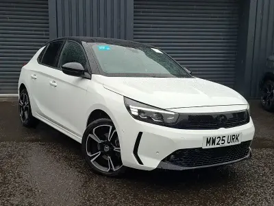 Used Vauxhall Corsa Ultimate 100 HP (73 kW) 2025 White Hatchback