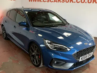 Used Ford Focus ST 190 HP (139 kW) 2020 Blue Hatchback