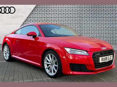 Used Audi TT Sport 230 HP (169 kW) 2018 Red Coupe