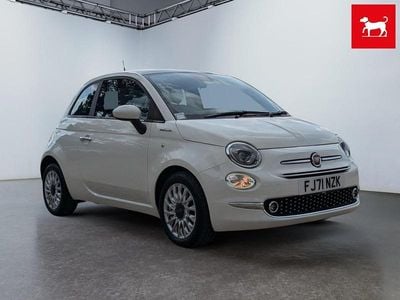 White Used 2021 Fiat 500 Dolcevita Hatchback | £10,250 (Fair price)