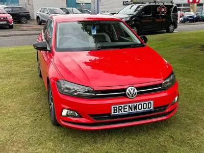 Used VW Polo Beats 80 HP (58 kW) 2019 Red Hatchback