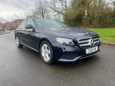 Blue Used 2018 Mercedes E200 SE Sedan | £14,695 (Super price)