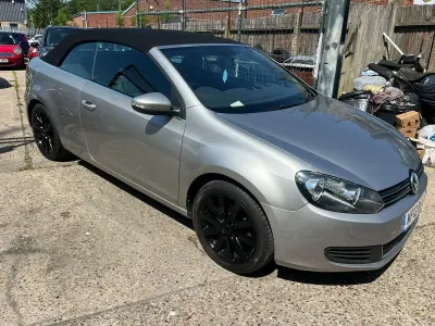 Used VW Golf Cabriolet S 2012 Silver Cabriolet