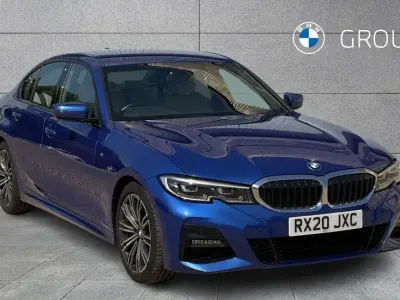 Used BMW 320 M Sport 181 HP (133 kW) 2020 Blue Sedan