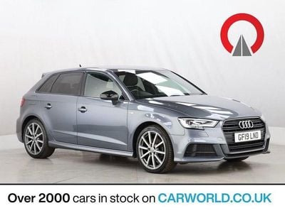 Grey Used 2019 Audi A3 Sportback Black Edition Hatchback | £13,387 (Fair price)