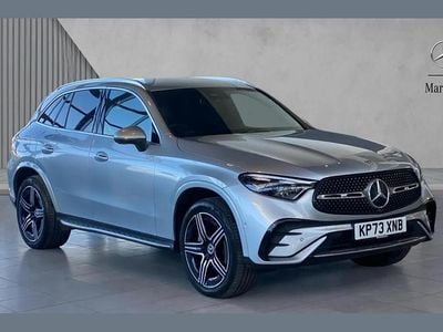 Silver Used 2023 Mercedes GLC300e AMG Line Premium SUV | £45,980 (Expensive)