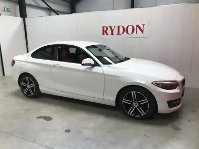 Used BMW 218 Sport Line 2015 White Coupe