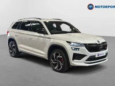 Used Skoda Kodiaq vRS 245 HP (180 kW) 2023 White SUV