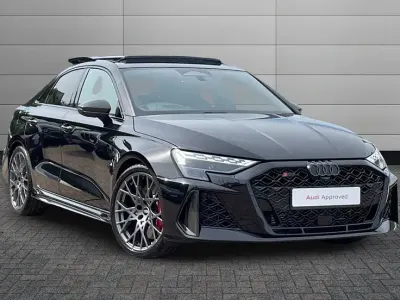 New Audi RS3 Design 395 HP (290 kW) 2026 Mythos black Sedan