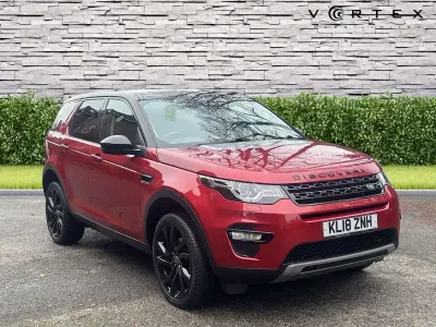 Used Land Rover Discovery Sport HSE 180 HP (132 kW) 2018 Red SUV