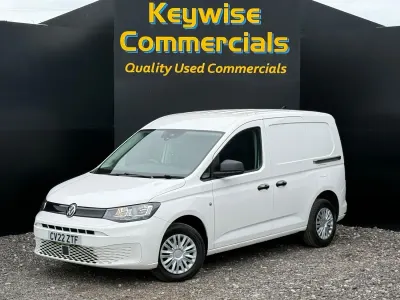 Used VW Caddy 102 HP (75 kW) 2022 White MPV