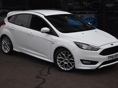 White Used 2018 Ford Focus ST-Line Hatchback | £7,990 (Good price)