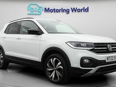 Used VW T-Cross Black Edition 110 HP (80 kW) 2023 White SUV